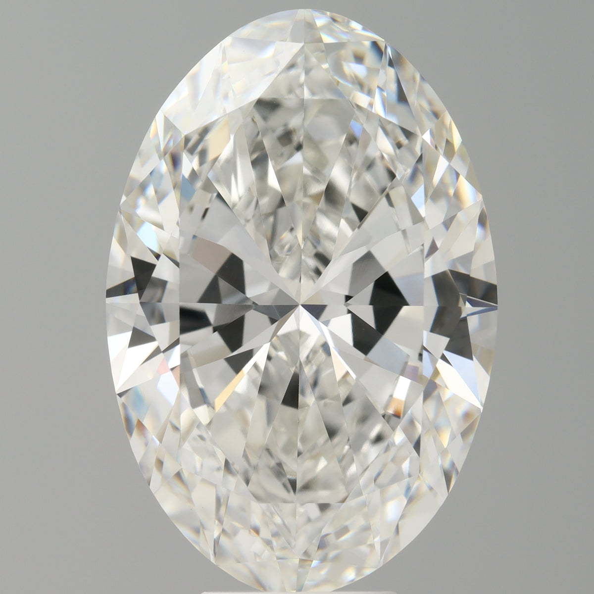 9.04 Carat Oval Shaped, Ideal Cut, F Color, VVS2 Clarity, IGI Certified Lab Grown Diamond