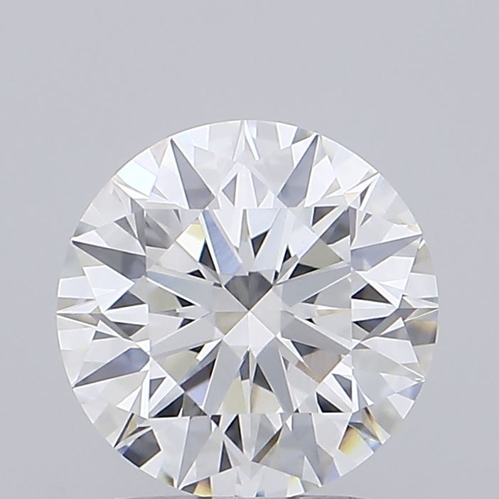 2.10 Carat Round Shaped, Ideal Cut, E Color, VVS2 Clarity, IGI Certified Lab Grown Diamond