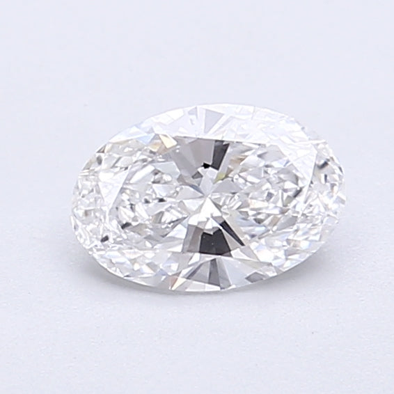 0.53 Carat Oval Shaped, Very Good Cut, D Color, VS1 Clarity, IGI Certified Lab Grown Diamond