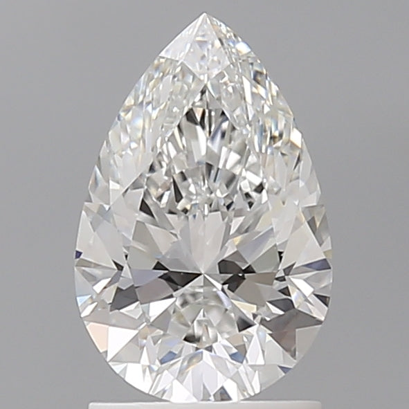 1.60 Carat Pear Shaped, Ideal Cut, E Color, VVS2 Clarity, IGI Certified Lab Grown Diamond