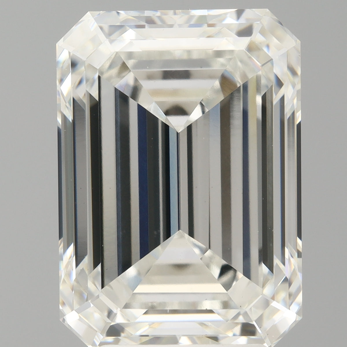 5.03 Carat Emerald Shaped, Ideal Cut, F Color, VS1 Clarity, IGI Certified Lab Grown Diamond