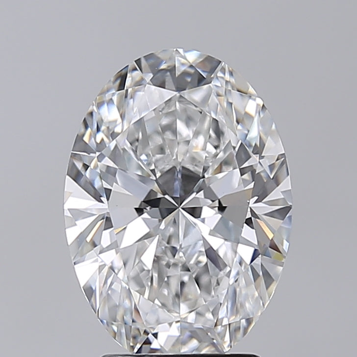 3.01 Carat Oval Shaped, Excellent Cut, E Color, VVS2 Clarity, IGI Certified Lab Grown Diamond