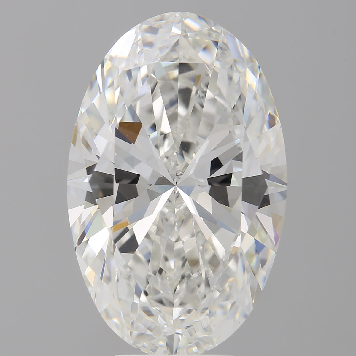 8.05 Carat Oval Shaped, Ideal Cut, F Color, VVS2 Clarity, IGI Certified Lab Grown Diamond
