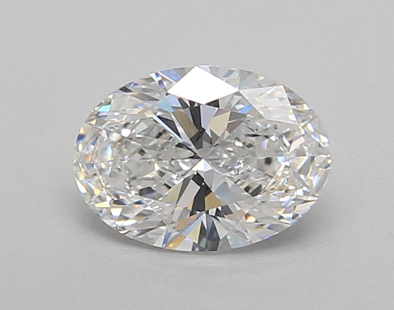 1.00 Carat Oval Shaped, Very Good Cut, E Color, VVS2 Clarity, IGI Certified Lab Grown Diamond