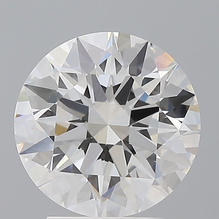 3.06 Carat Round Shaped, Ideal Cut, E Color, VVS2 Clarity, IGI Certified Lab Grown Diamond