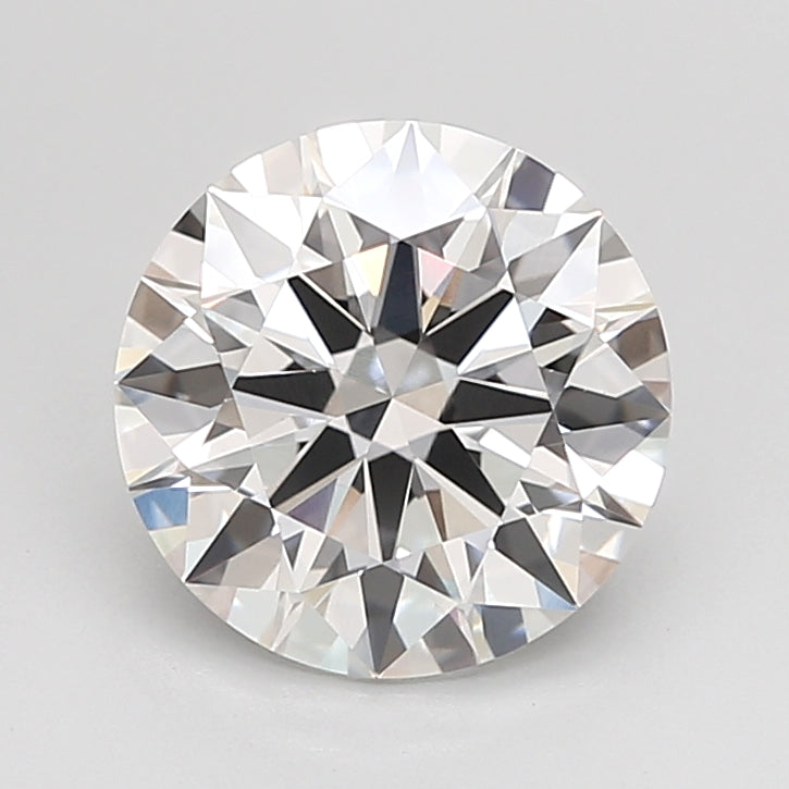 2.51 Carat Round Shaped, Excellent Cut, F Color, VVS2 Clarity, IGI Certified Lab Grown Diamond