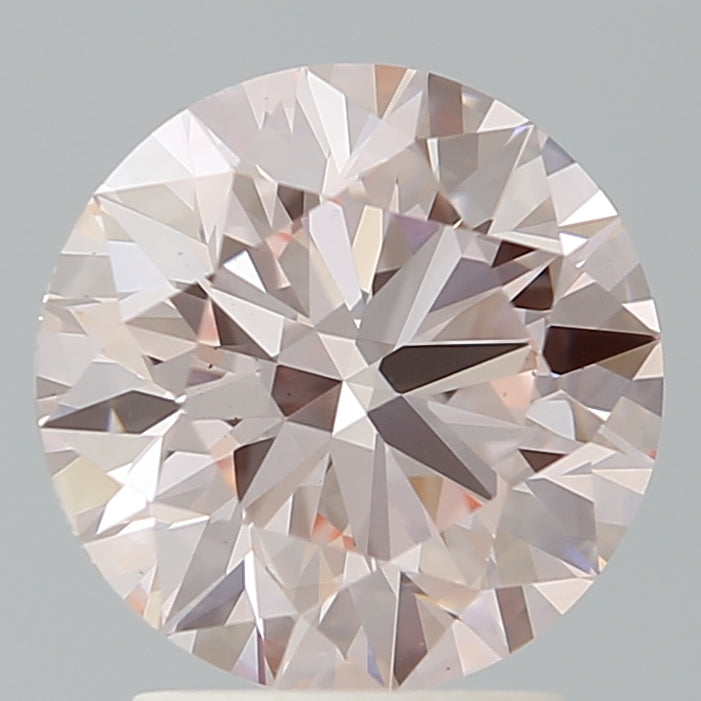 2.57 Carat Round Shaped, Ideal Cut, VS1 Clarity, IGI Certified Lab Grown Diamond
