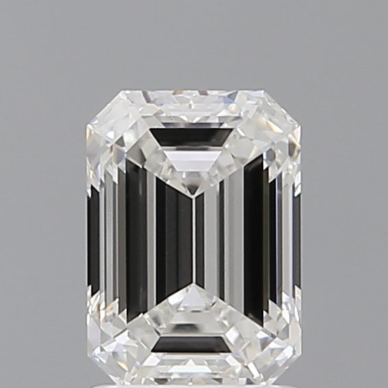 1.60 Carat Emerald Shaped, Ideal Cut, E Color, VVS2 Clarity, IGI Certified Lab Grown Diamond