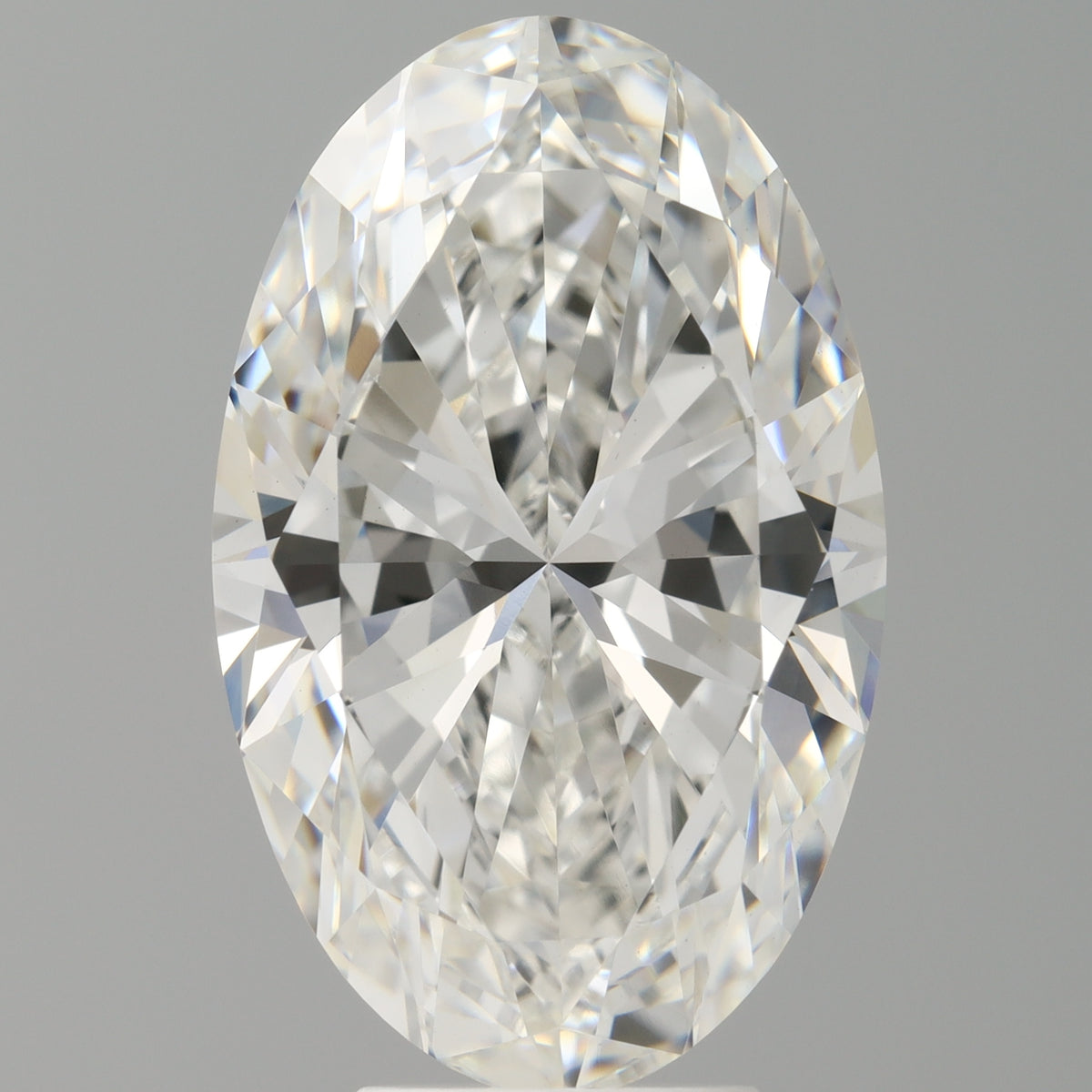 6.09 Carat Oval Shaped, Ideal Cut, E Color, VVS2 Clarity, IGI Certified Lab Grown Diamond