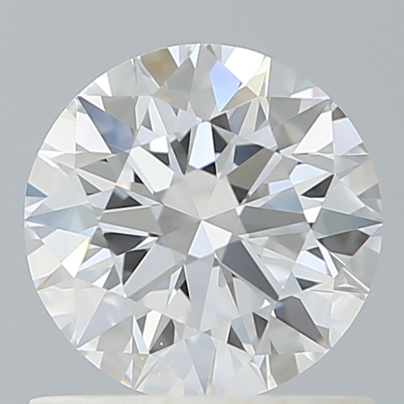 0.90 Carat Round Shaped, Ideal Cut, D Color, VS1 Clarity, IGI Certified Lab Grown Diamond