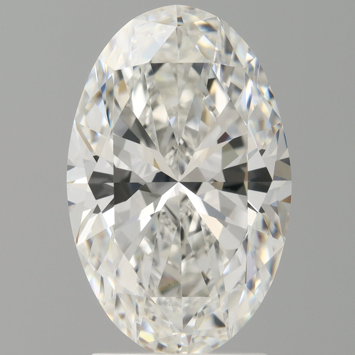 2.55 Carat Oval Shaped, Ideal Cut, F Color, VVS2 Clarity, IGI Certified Lab Grown Diamond