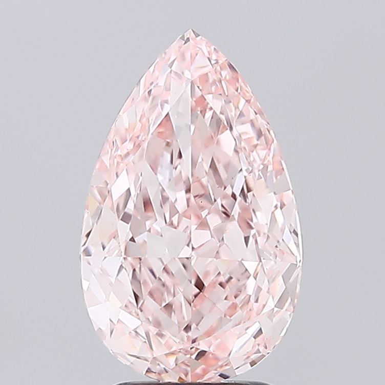 3.19 Carat Pear Shaped, Ideal Cut, VS1 Clarity, IGI Certified Lab Grown Diamond