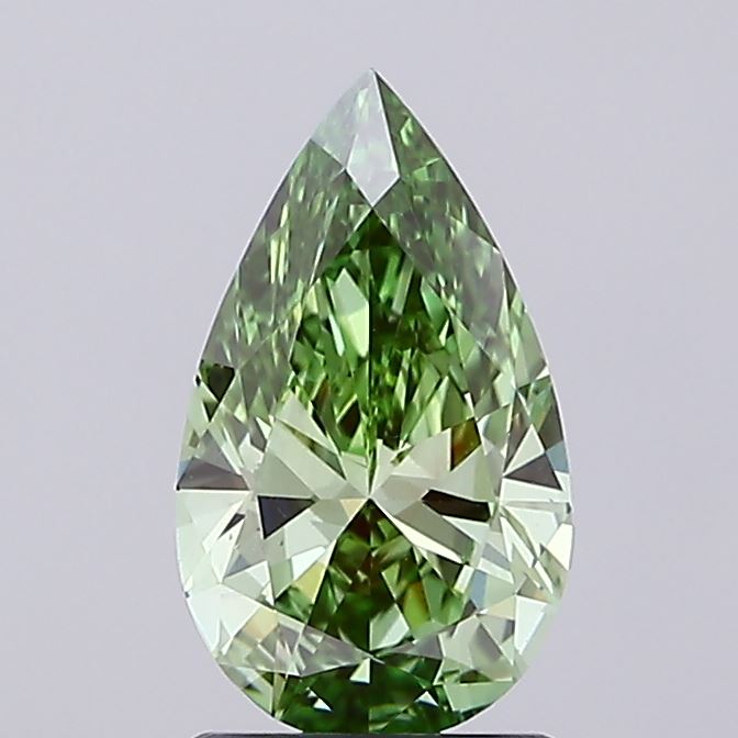 1.33 Carat Pear Shaped, Ideal Cut, VS1 Clarity, IGI Certified Lab Grown Diamond