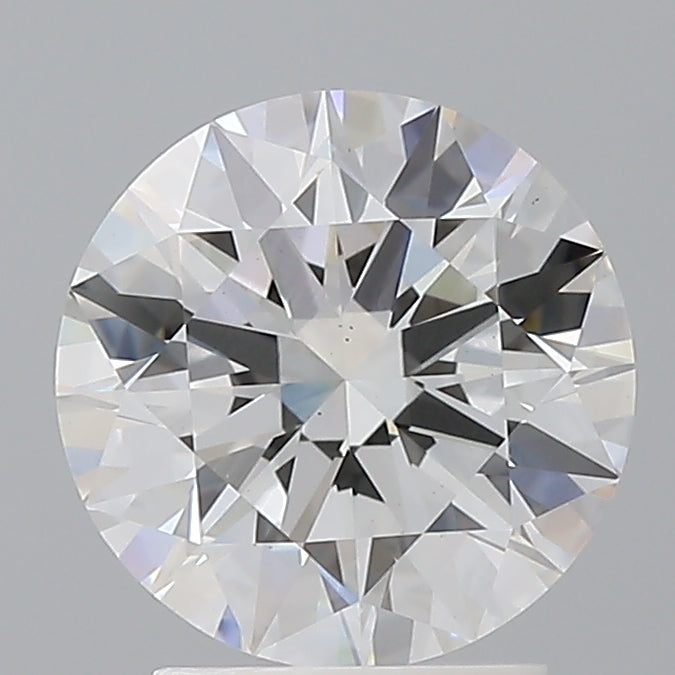 2.56 Carat Round Shaped, Ideal Cut, E Color, VS2 Clarity, IGI Certified Lab Grown Diamond
