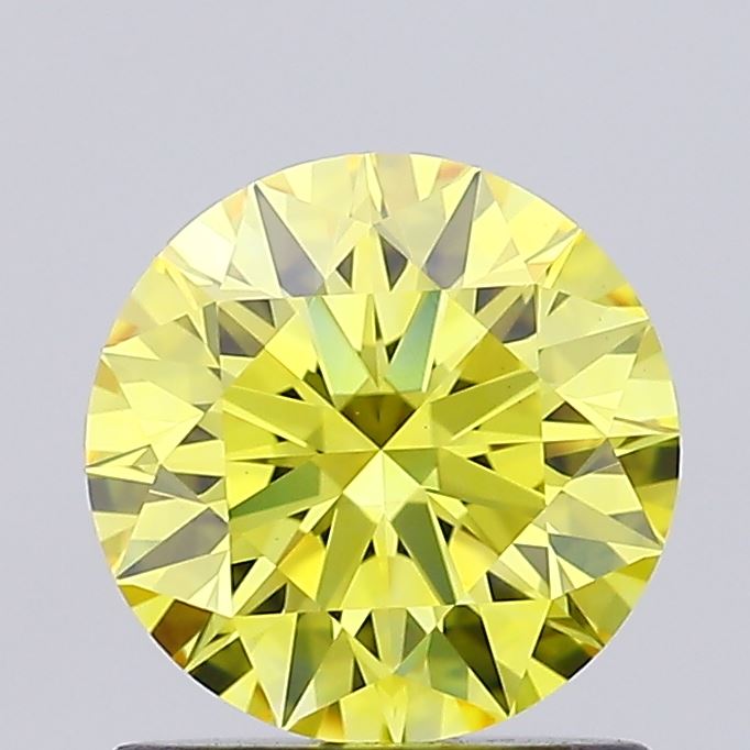 1.05 Carat Round Shaped, Ideal Cut, VS1 Clarity, IGI Certified Lab Grown Diamond