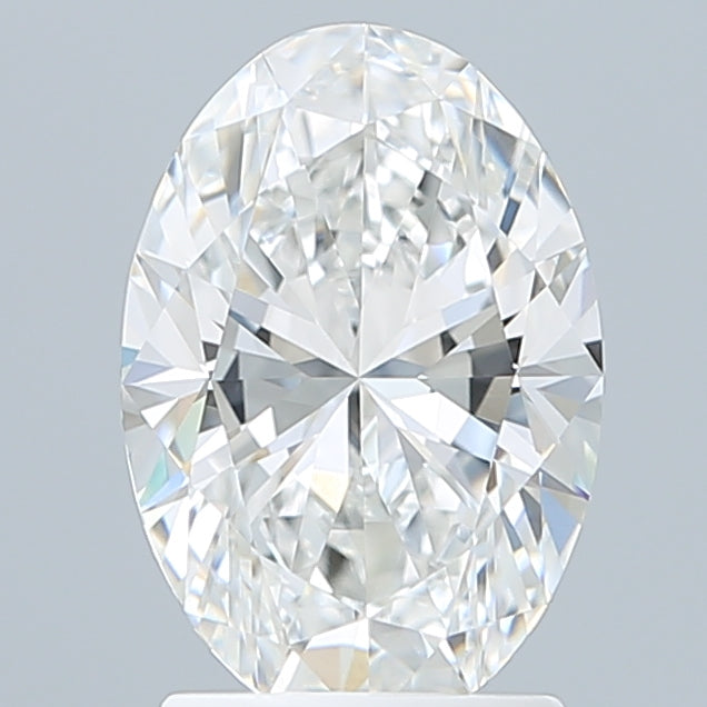 2.05 Carat Oval Shaped, Ideal Cut, E Color, VVS2 Clarity, IGI Certified Lab Grown Diamond