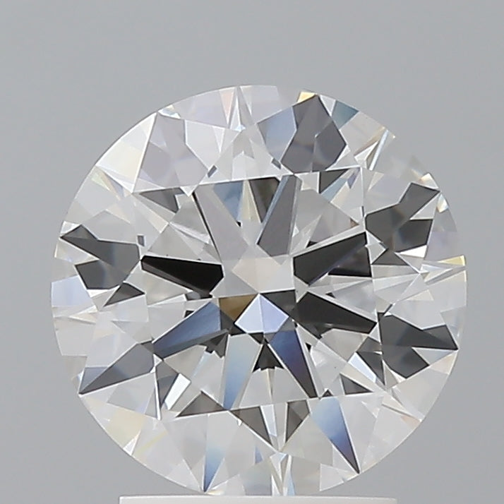 2.59 Carat Round Shaped, Excellent Cut, E Color, VVS2 Clarity, IGI Certified Lab Grown Diamond