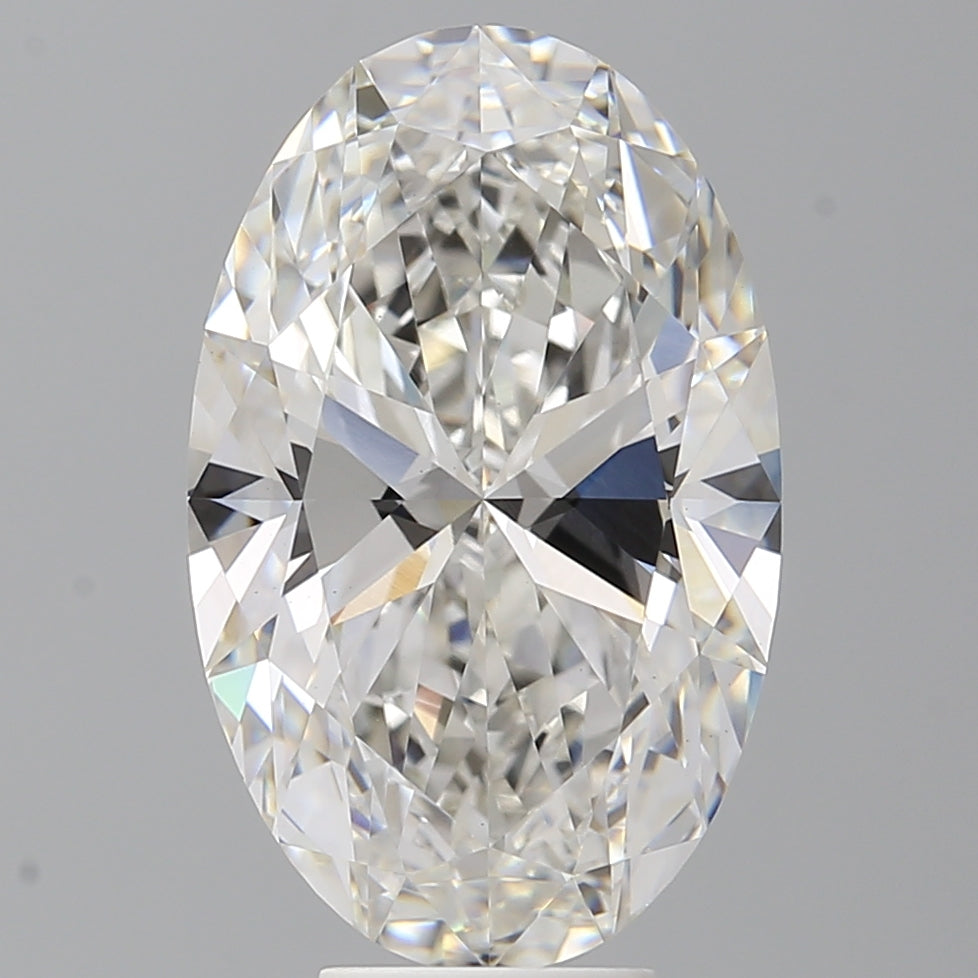 7.08 Carat Oval Shaped, Ideal Cut, F Color, VVS2 Clarity, IGI Certified Lab Grown Diamond