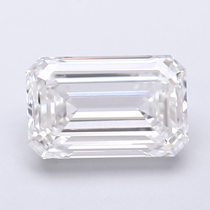 2.19 Carat Emerald Shaped, Very Good Cut, E Color, VVS2 Clarity, IGI Certified Lab Grown Diamond