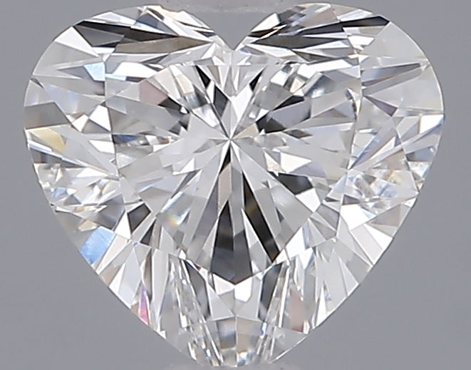 1.07 Carat Heart Shaped, Ideal Cut, E Color, VVS2 Clarity, IGI Certified Lab Grown Diamond