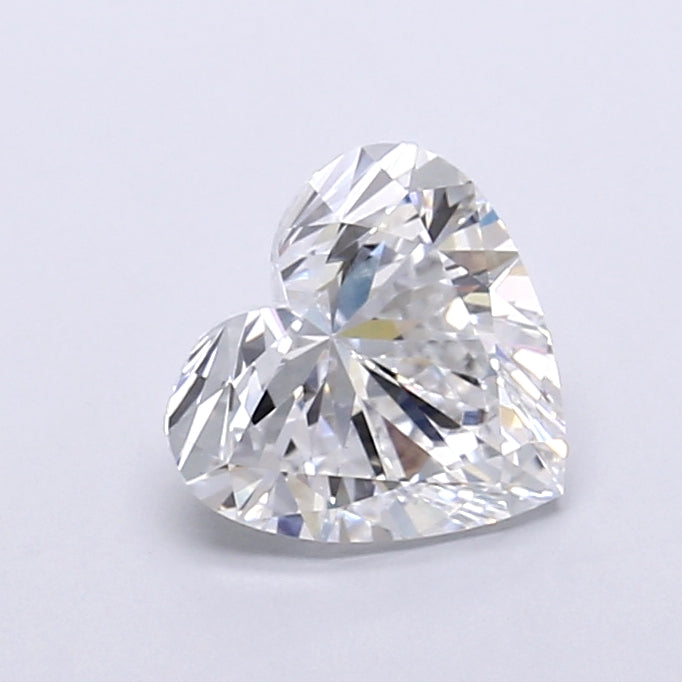 2.00 Carat Heart Shaped, Very Good Cut, D Color, VS1 Clarity, IGI Certified Lab Grown Diamond