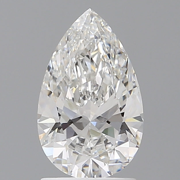 1.60 Carat Pear Shaped, Ideal Cut, E Color, VVS1 Clarity, IGI Certified Lab Grown Diamond