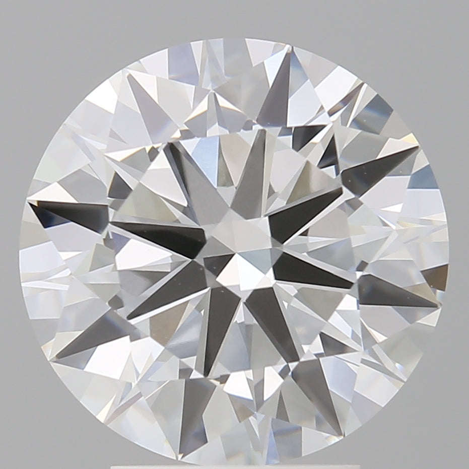 4.03 Carat Round Shaped, Ideal Cut, E Color, VVS2 Clarity, IGI Certified Lab Grown Diamond