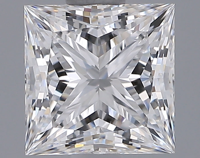 1.05 Carat Princess Shaped, Ideal Cut, E Color, VVS1 Clarity, IGI Certified Lab Grown Diamond