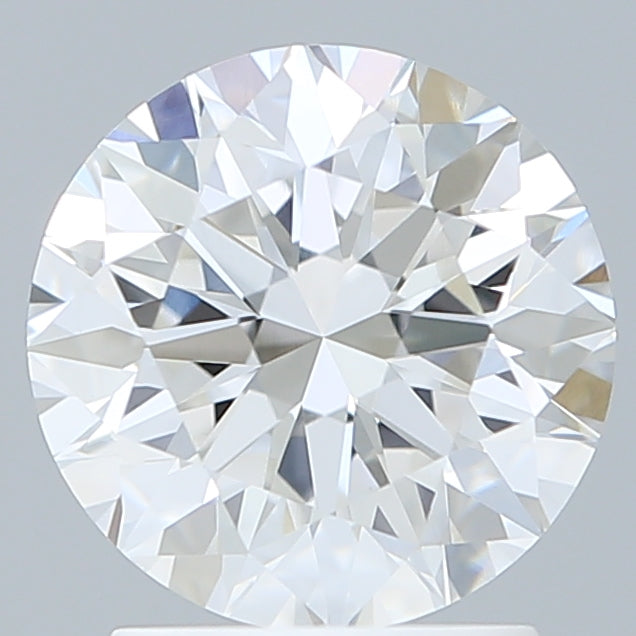 2.18 Carat Round Shaped, Excellent Cut, E Color, VVS2 Clarity, IGI Certified Lab Grown Diamond