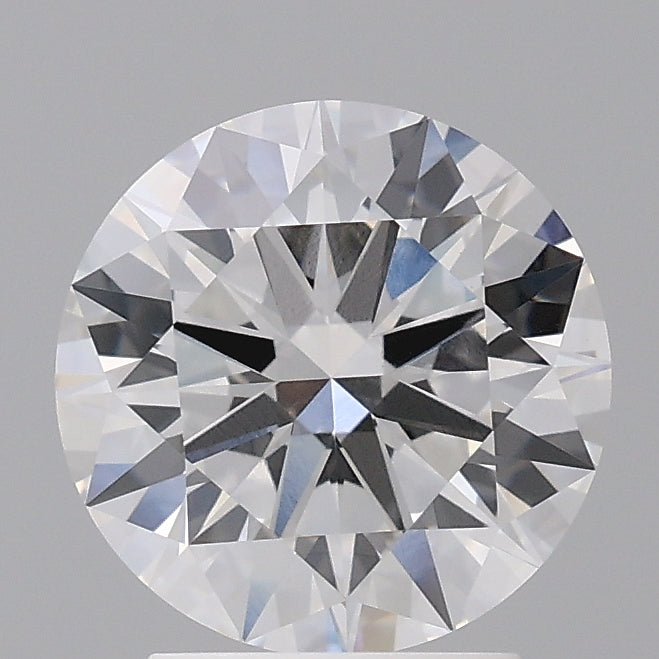 2.60 Carat Round Shaped, Ideal Cut, E Color, VVS2 Clarity, IGI Certified Lab Grown Diamond