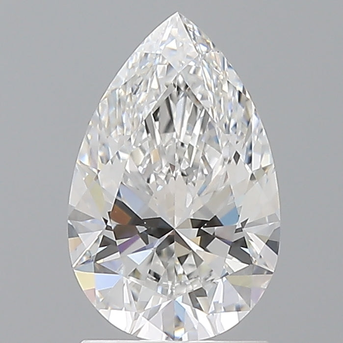1.59 Carat Pear Shaped, Ideal Cut, E Color, VVS1 Clarity, IGI Certified Lab Grown Diamond