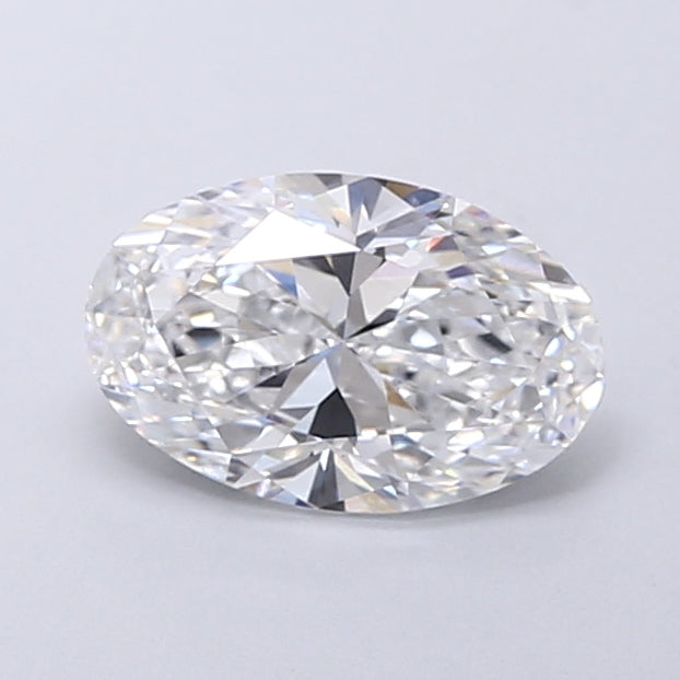 1.52 Carat Oval Shaped, Very Good Cut, D Color, VS1 Clarity, IGI Certified Lab Grown Diamond