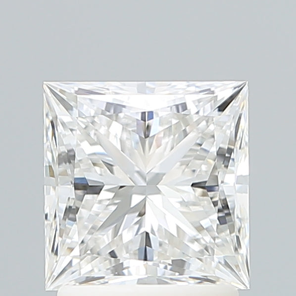 2.05 Carat Princess Shaped, Ideal Cut, E Color, VVS2 Clarity, IGI Certified Lab Grown Diamond