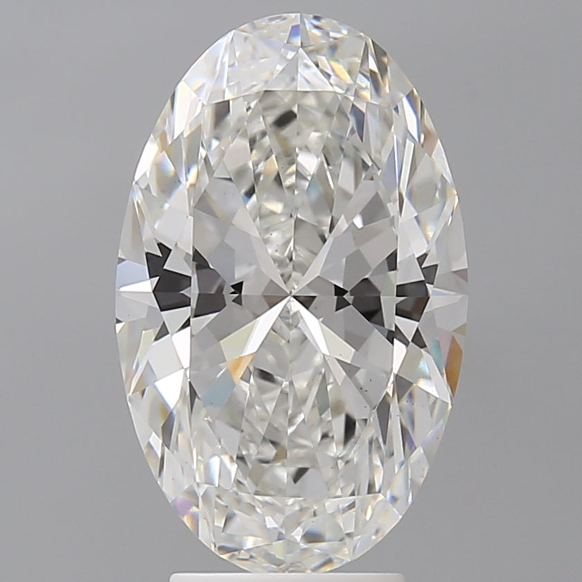 4.58 Carat Oval Shaped, Ideal Cut, F Color, VS1 Clarity, IGI Certified Lab Grown Diamond
