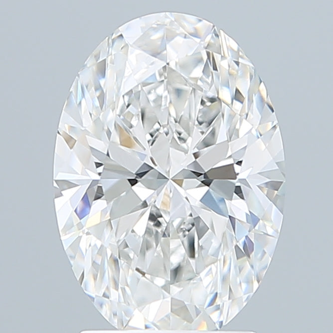 2.58 Carat Oval Shaped, Ideal Cut, F Color, VVS2 Clarity, IGI Certified Lab Grown Diamond