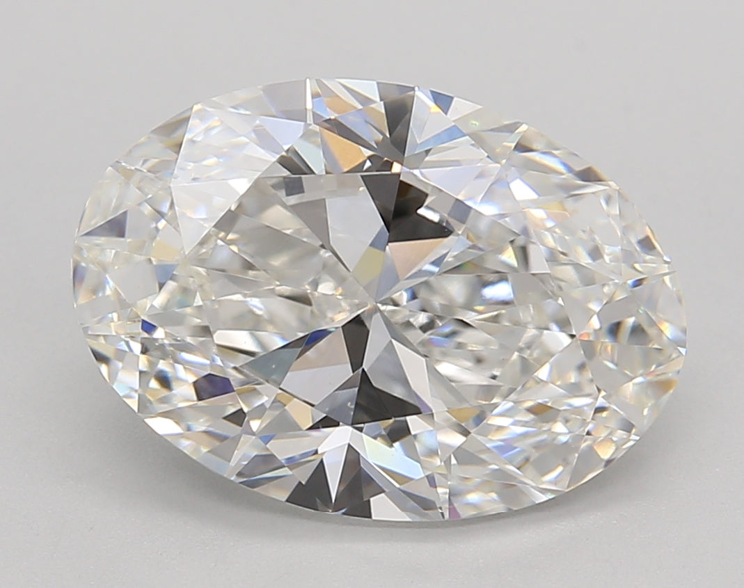 4.90 Carat Oval Shaped, Very Good Cut, E Color, VVS2 Clarity, IGI Certified Lab Grown Diamond