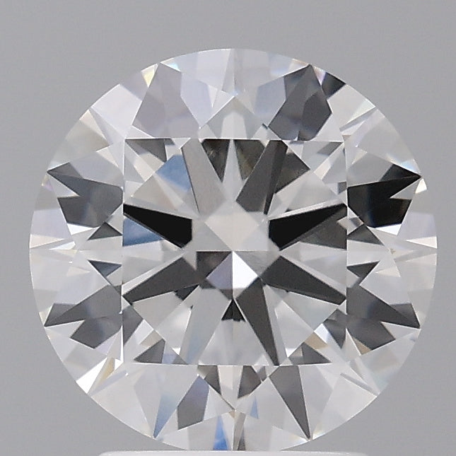 2.50 Carat Round Shaped, Ideal Cut, E Color, VVS2 Clarity, IGI Certified Lab Grown Diamond