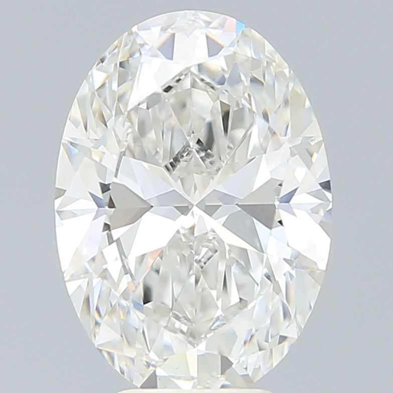 5.33 Carat Oval Shaped, Ideal Cut, F Color, VS1 Clarity, IGI Certified Lab Grown Diamond