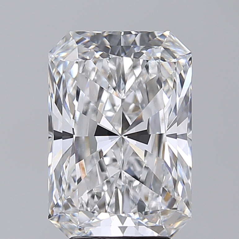 4.52 Carat Radiant Shaped, Excellent Cut, D Color, VS1 Clarity, IGI Certified Lab Grown Diamond