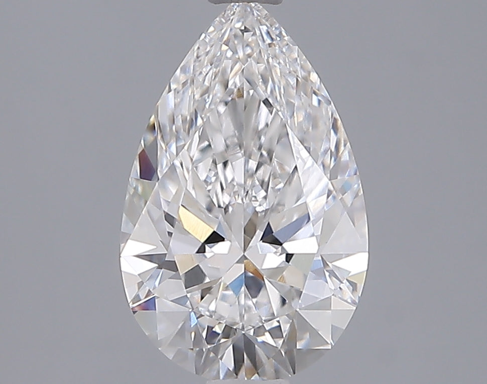 2.03 Carat Pear Shaped, Ideal Cut, D Color, VS1 Clarity, IGI Certified Lab Grown Diamond