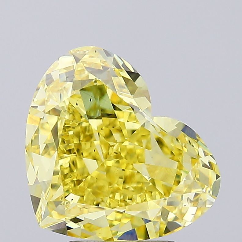 5.02 Carat Heart Shaped, Very Good Cut, VS2 Clarity, IGI Certified Lab Grown Diamond