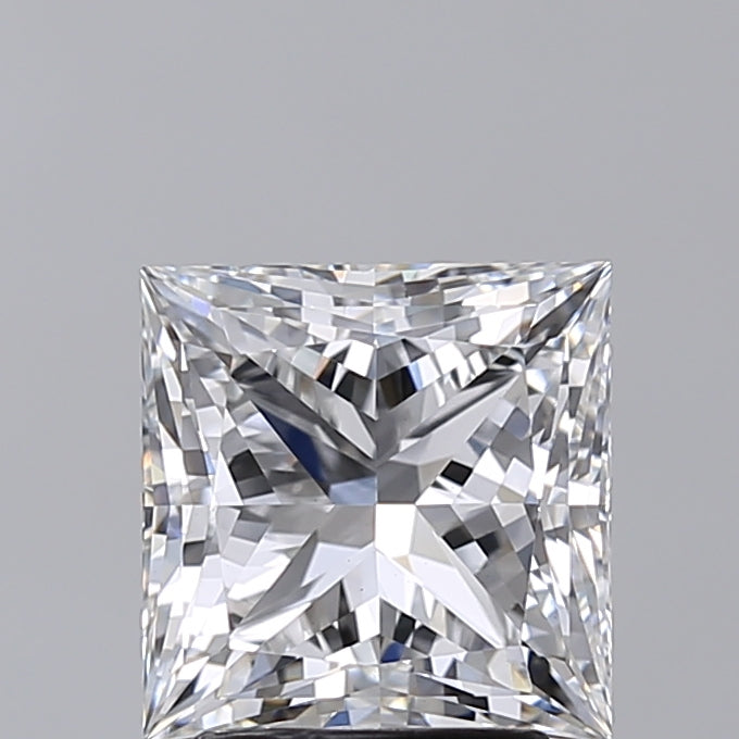 2.78 Carat Princess Shaped, Excellent Cut, E Color, VS1 Clarity, IGI Certified Lab Grown Diamond