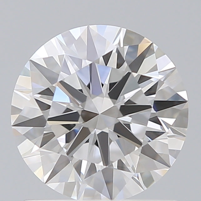 1.18 Carat Round Shaped, Ideal Cut, D Color, VVS2 Clarity, IGI Certified Lab Grown Diamond