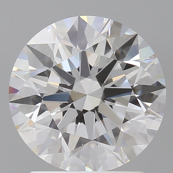 2.09 Carat Round Shaped, Ideal Cut, E Color, VVS2 Clarity, IGI Certified Lab Grown Diamond