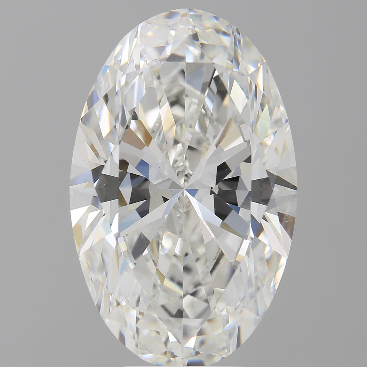8.10 Carat Oval Shaped, Ideal Cut, F Color, VVS2 Clarity, IGI Certified Lab Grown Diamond