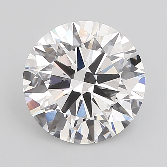 5.89 Carat Round Shaped, Ideal Cut, E Color, VVS2 Clarity, IGI Certified Lab Grown Diamond