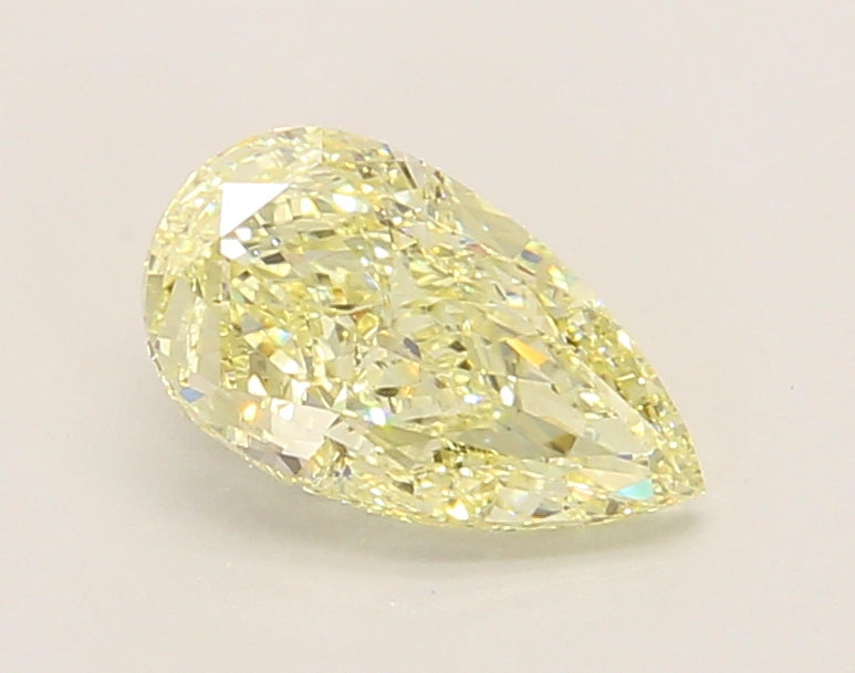 1.25 Carat Pear Shaped, Excellent Cut, VVS2 Clarity, IGI Certified Lab Grown Diamond