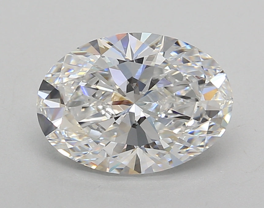 2.02 Carat Oval Shaped, Excellent Cut, D Color, VVS2 Clarity, IGI Certified Lab Grown Diamond