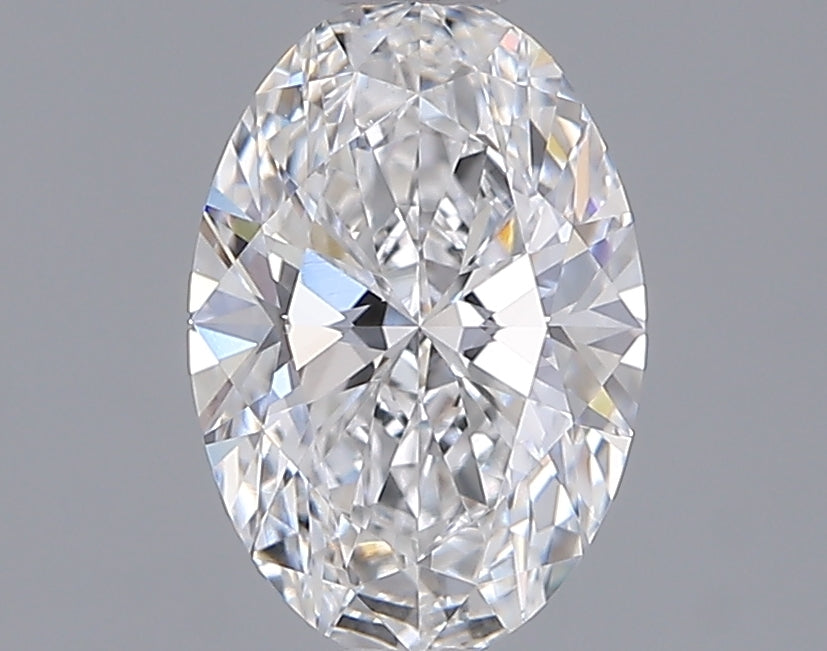 1.30 Carat Oval Shaped, Ideal Cut, D Color, IF Clarity, IGI Certified Lab Grown Diamond