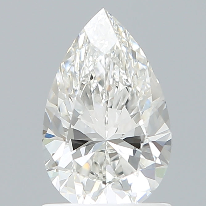 1.20 Carat Pear Shaped, Excellent Cut, E Color, VVS2 Clarity, IGI Certified Lab Grown Diamond